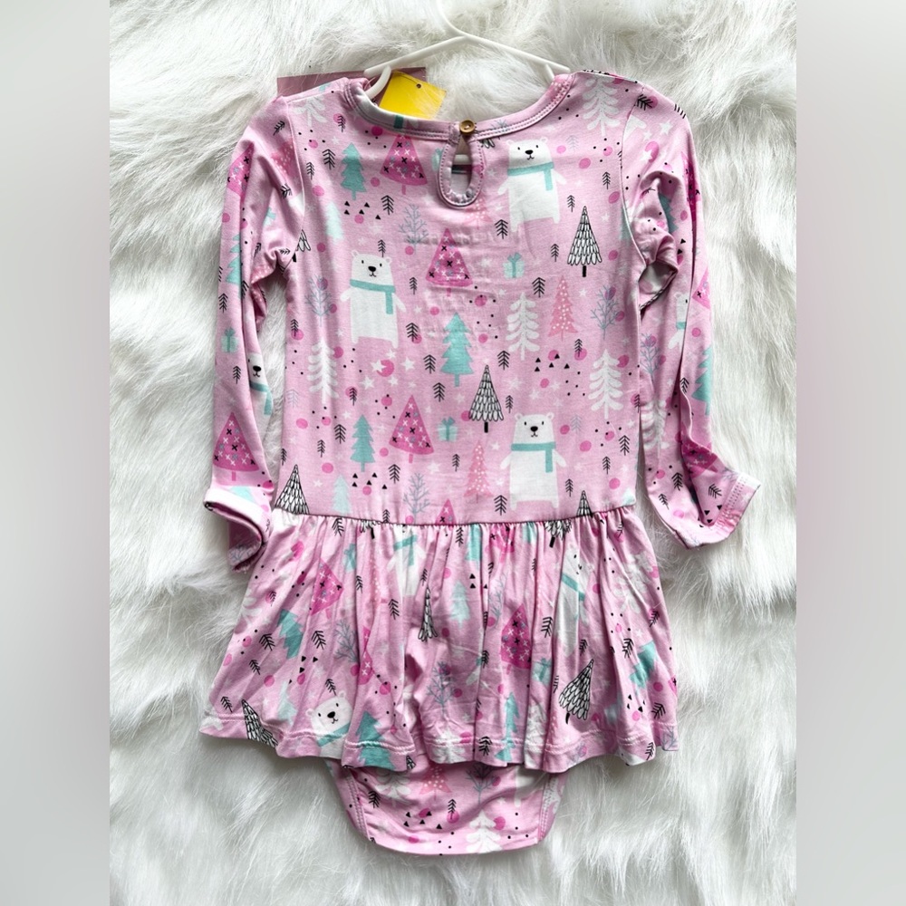 Bums and Roses Ruffle Dress - Picture 2 of 3